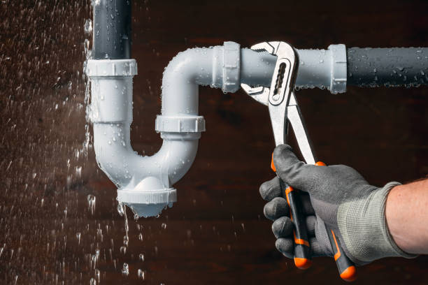 Professional Leak Detection technician working in Pierz, MN